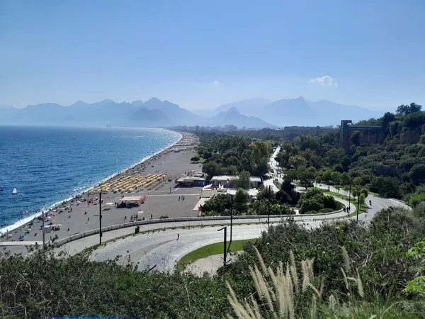 Antalya, Konyaaltı Beach and the Taurus Mountains